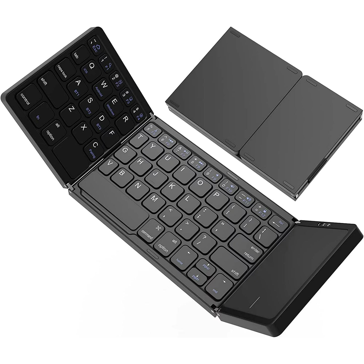 Clavier sans fil bluetooth avec pavé tactile